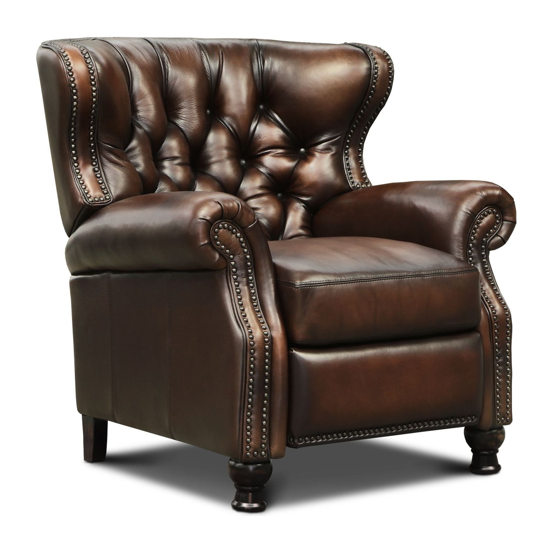 Leather upper recliners outlet